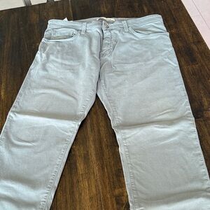 Mavi Gray Zach Straight Leg